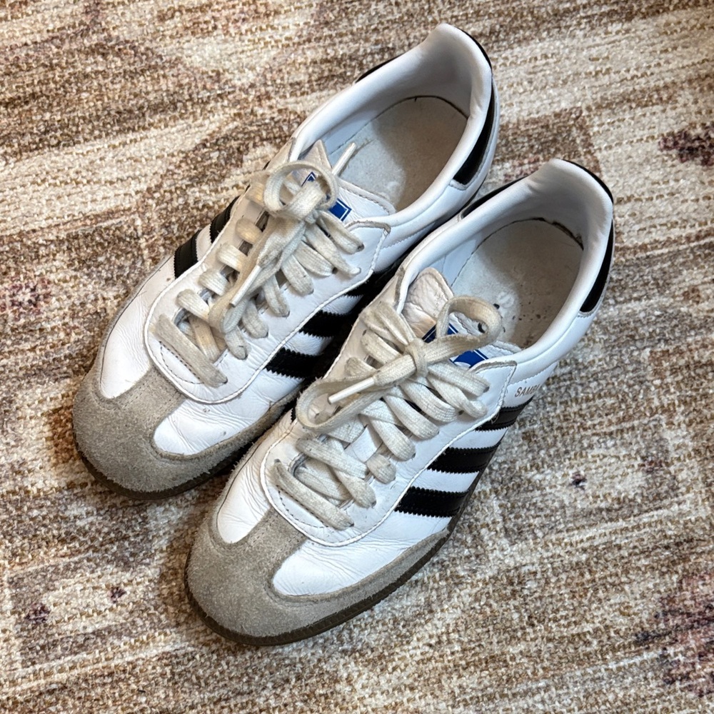 Adidas sambas White and Black Classic Sneakers